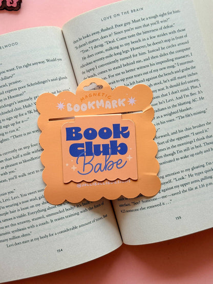 Book Club Babes Magnetic Bookmark