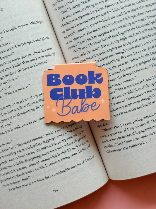 Book Club Babes Magnetic Bookmark