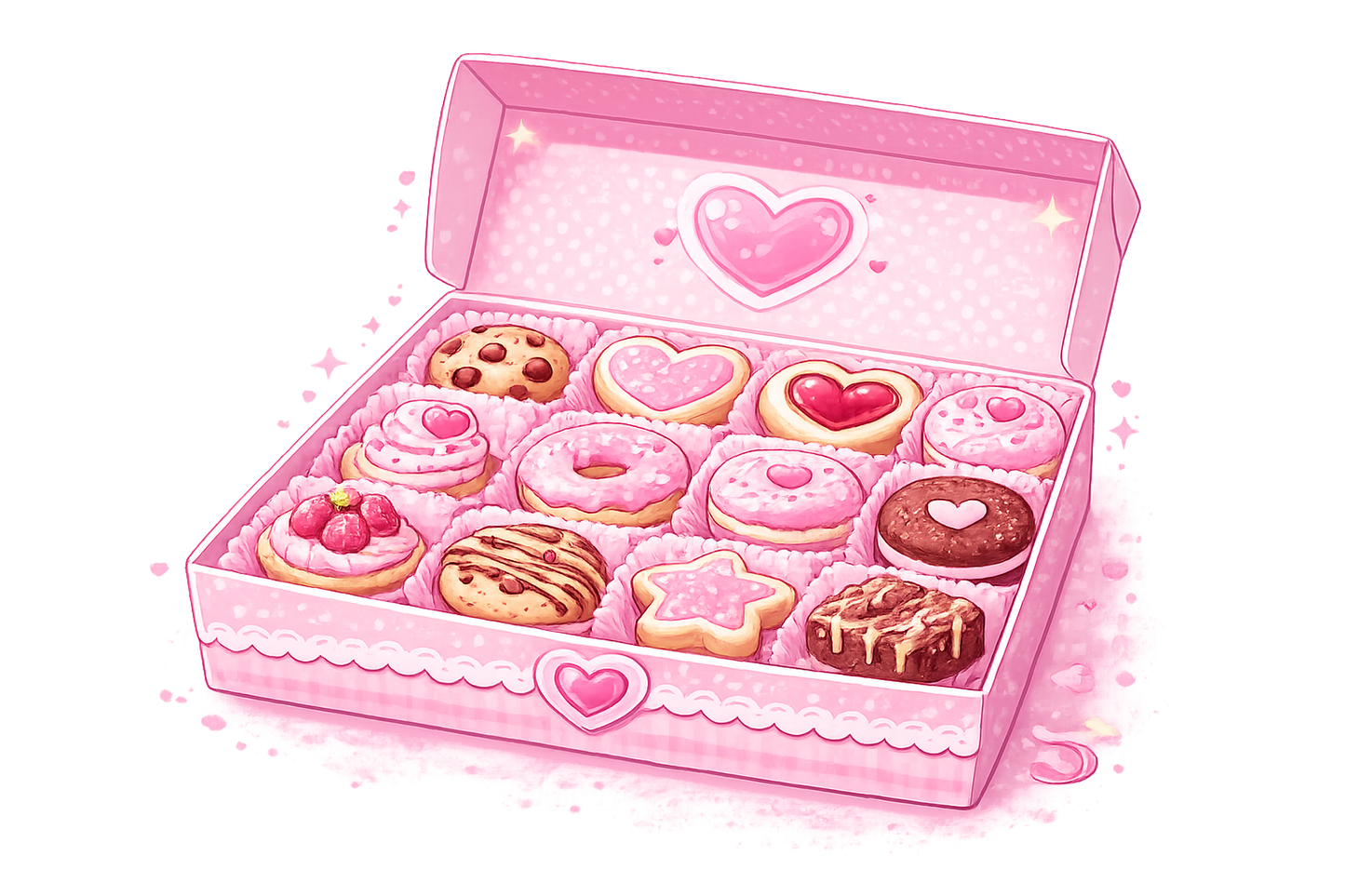 The Sweet Dozen - 12 Stuffed Cookies