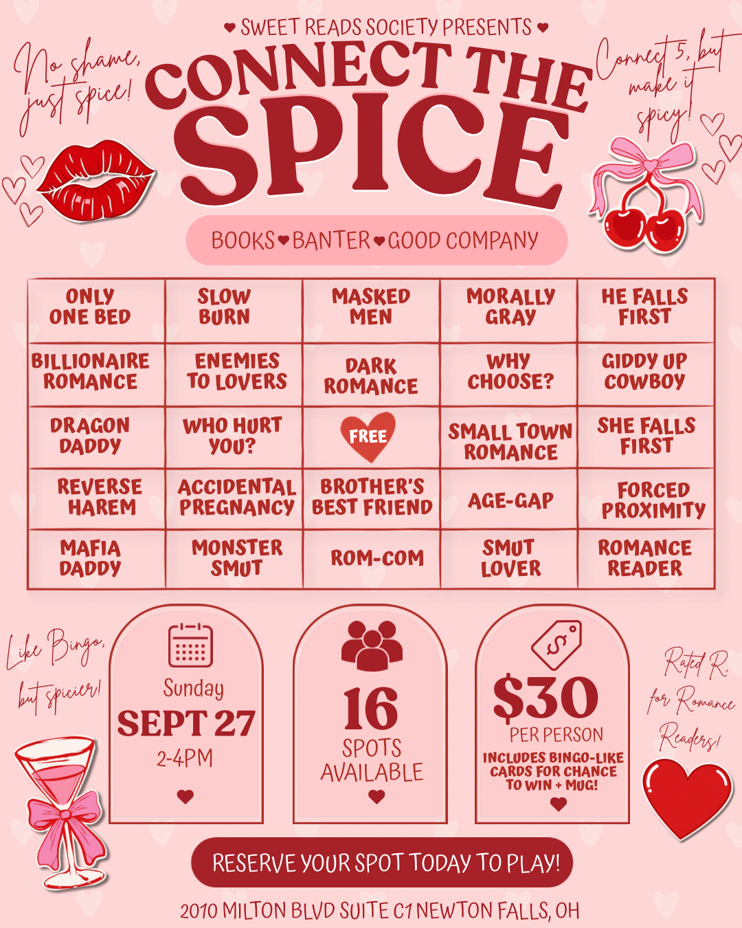 ❤️🔥 CONNECT THE SPICE TICKET!❤️🔥