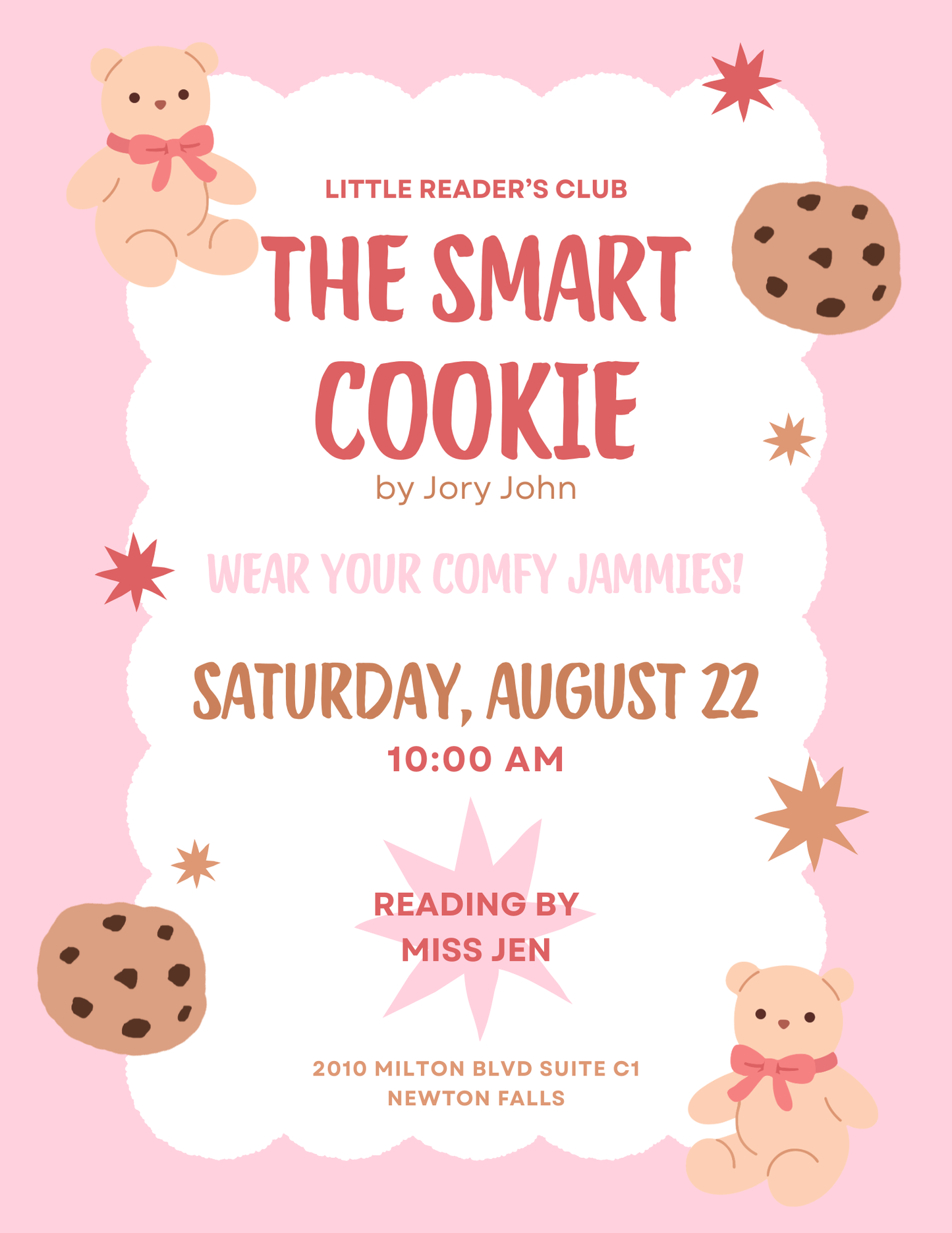 🌙August Little Readers Club!🍪