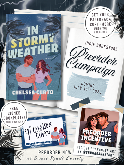 IN STORMY WEATHER PREORDER! (July 14th)⛈️🩵