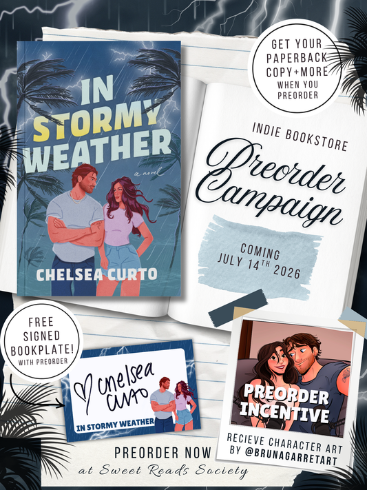 IN STORMY WEATHER PREORDER! (July 14th)⛈️🩵